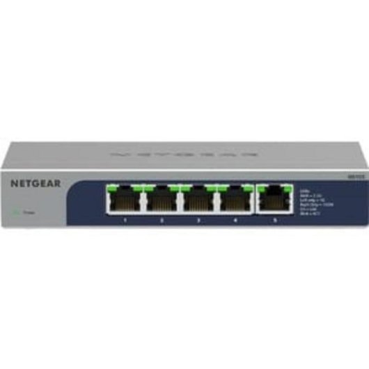 Interruptor Netgear MS105-100EUS 2.5G Ethernet 5 puertos PoE
