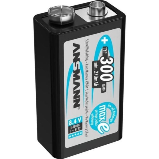 Ansmann 2500mAh AA maxE plus NiMH E-Block Wiederaufladbare Batterie