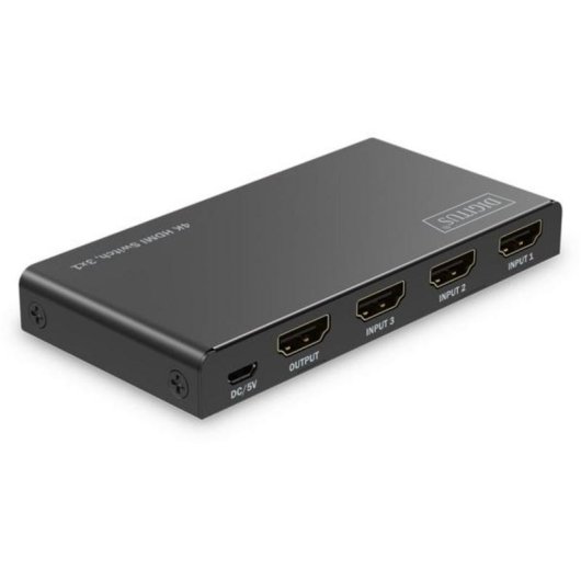 Commutatore HDMI 4K 3x1 Digitus HDR