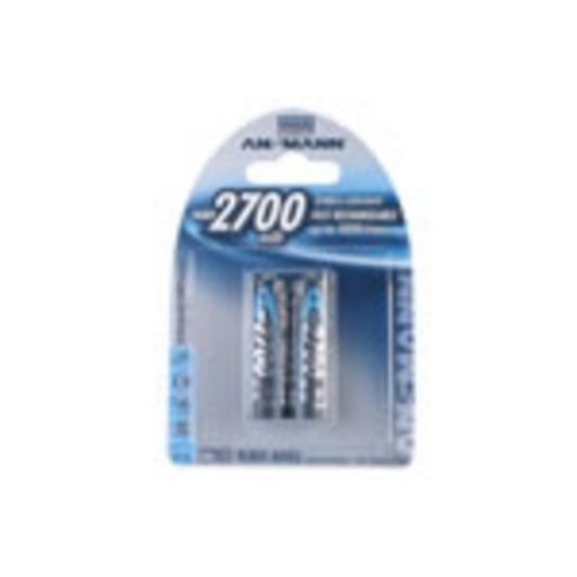 Akku Ansmann AA NiMH 2700mAh - 2er Pack