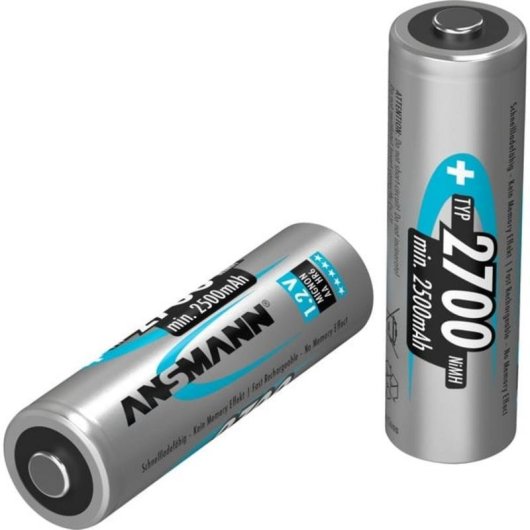 Akku Ansmann AA NiMH 2700mAh - 2er Pack