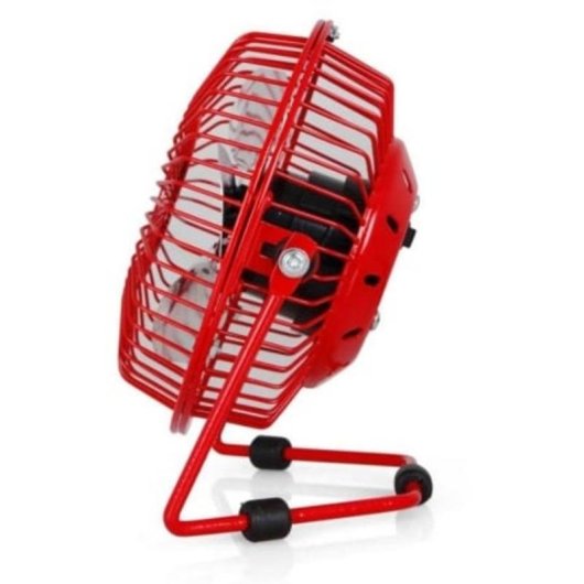 Mini Ventilador USB Orbegozo PW 1027 2,5W Funcionamiento Silencioso Aspas Metálicas Compacto