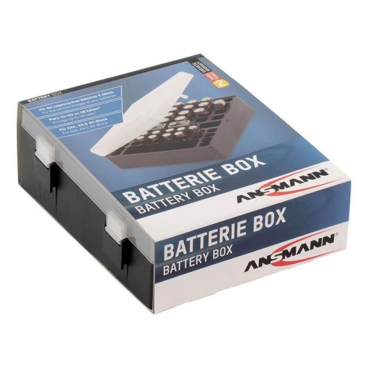 Caixa Ansmann 48 173x138x63 mm para 44 pilhas