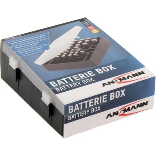 Caixa Ansmann 48 173x138x63 mm para 44 pilhas