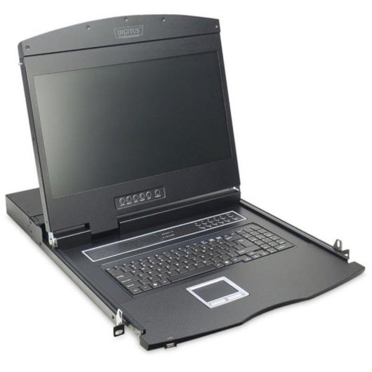 Console de rack Digitus DS-72211-1GE 19" KVM 1 port tactile