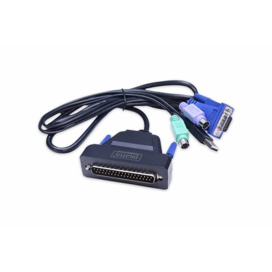 Console de rack Digitus DS-72211-1GE 19" KVM 1 port tactile