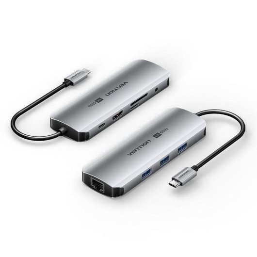 Vention TQLHB USB-C Hub 9-in-1 Grau