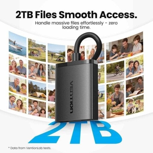 Leitor de Cartões Vention CLPBB USB 3.0 SD e microSD