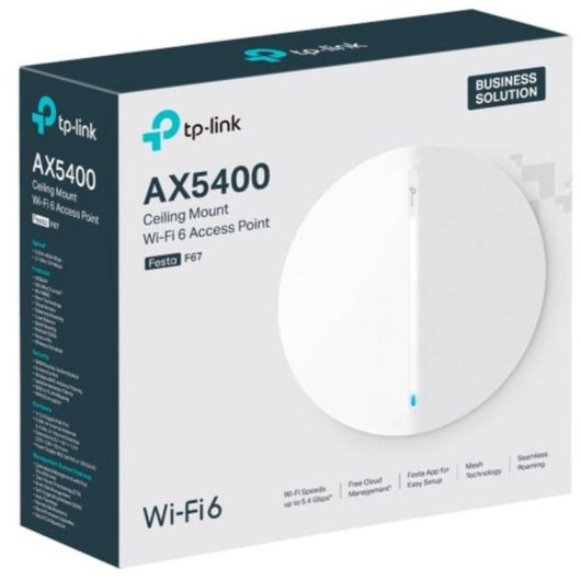 Punto de acceso inalámbrico TP-Link Festa F67 WiFi 6 PoE