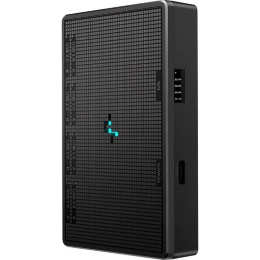Hub USB DeepCool UH-04 USB-C 2.0 Noir pour Boîtier Midi Tower