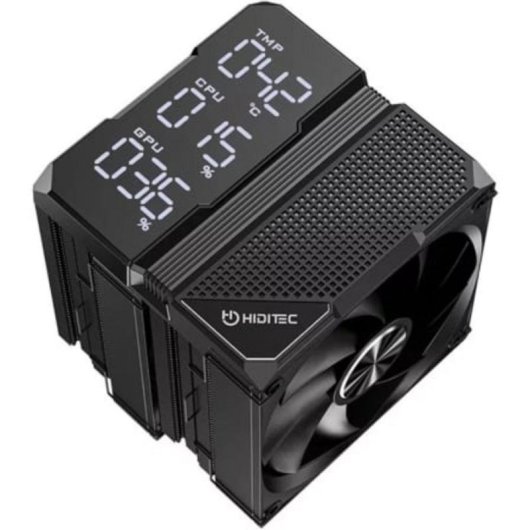 Refrigeración Aire Hiditec Socket LGA 1851 AM5 120mm DC40 PRO RGB Digital