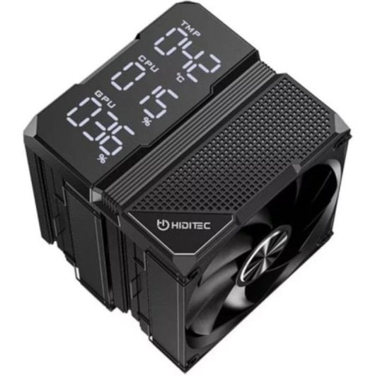 Refrigeração Ar Hiditec Socket LGA 1851 AM5 120mm DC40 PRO RGB Digital