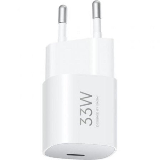 Fuente de alimentación Xiaomi Nano Power Adapter 33W USB-C GaN blanco
