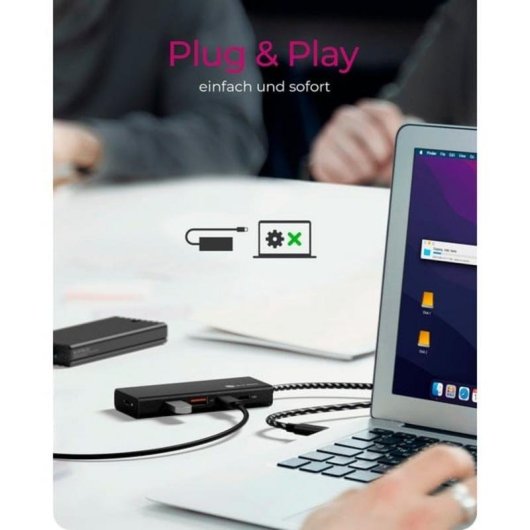 Hub USB ICY BOX IB-HUB1436-CPD USB 3.2 Gen 2 Power Delivery 100W
