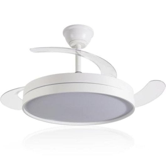 Ventilatore da Soffitto con Luce Daewoo DW5008 30W 106cm 6 Velocità Pale Retrattili Telecomando