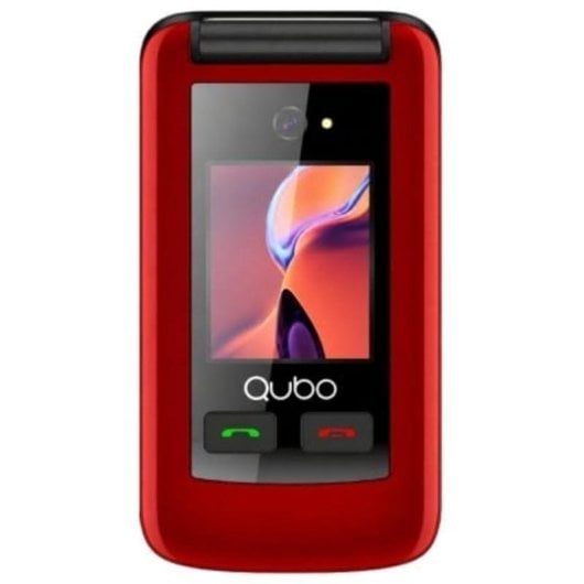Qubo X-247RDC 4G 2,4" Doble pantalla SOS Rojo