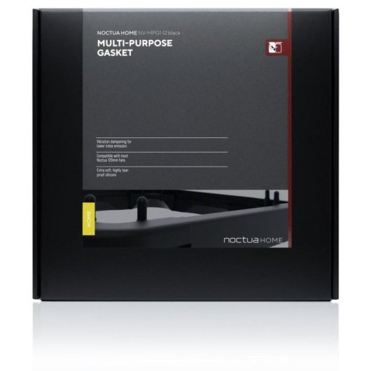Junta Antivibraciones Noctua NV-MPG1-12 para Ventiladores 120mm Negro