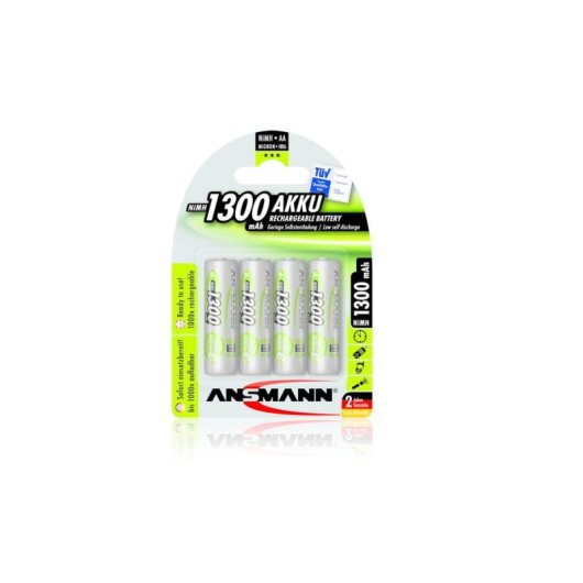 Batería recargable Ansmann AA NiMH 1300 mAh 4 unidades