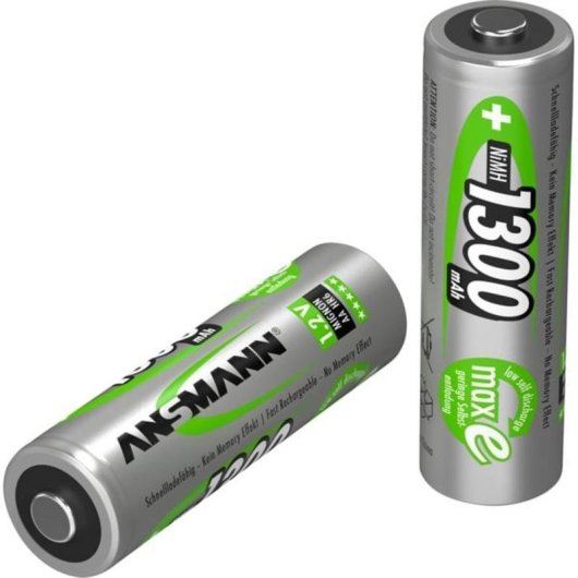 Batería recargable Ansmann AA NiMH 1300 mAh 4 unidades