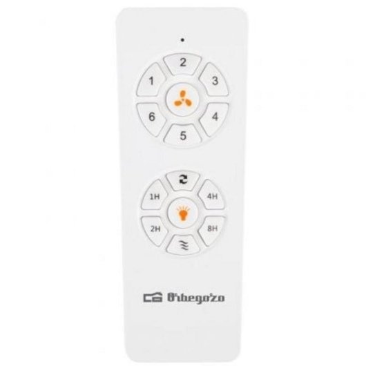 Ventilatore da Soffitto Orbegozo CF 125300 100W 300cm 6 Velocità Motore DC Silenzioso Telecomando Timer Funzione Inverno Grandi Spazi