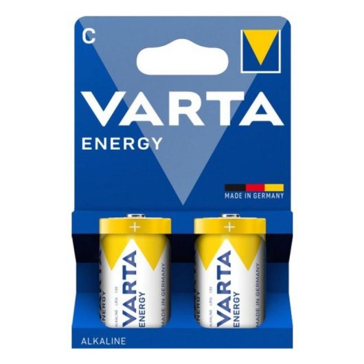 Varta Energy C Alkaline Batterie 1,5 V 2 Stück