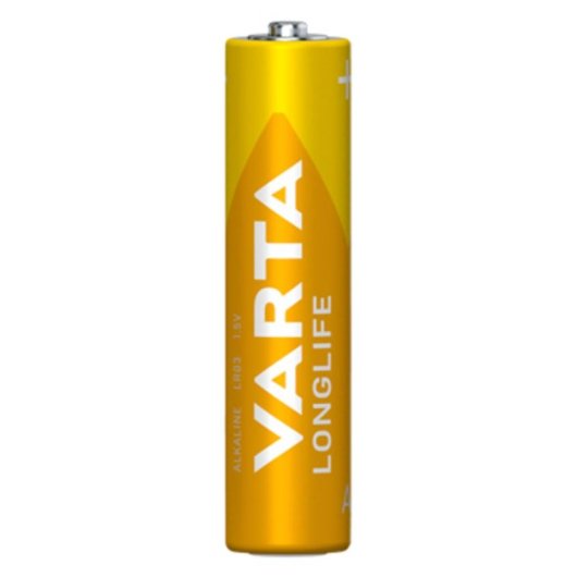 Pilas VARTA Longlife AAA Alcalinas 1,5V Pack 12 unidades