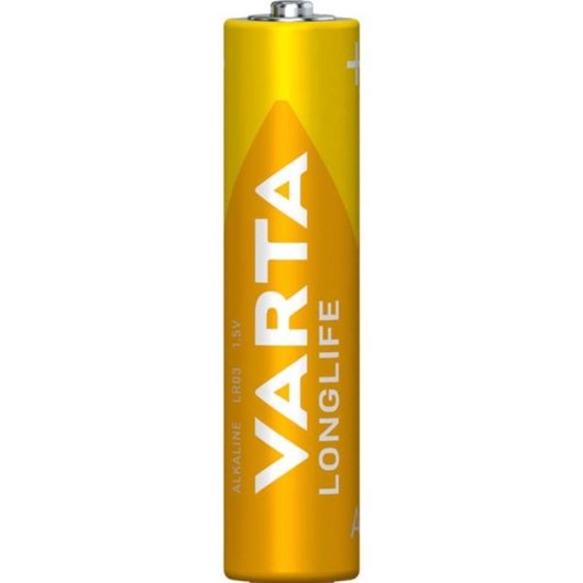 Pilas VARTA Longlife AAA Alcalinas 1,5V Pack 12 unidades
