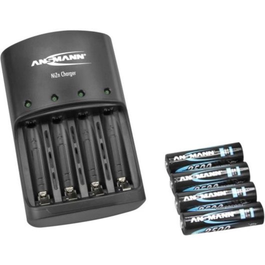 Cargador Ansmann 1001-0013 NiZn AA/AAA 4 unidades