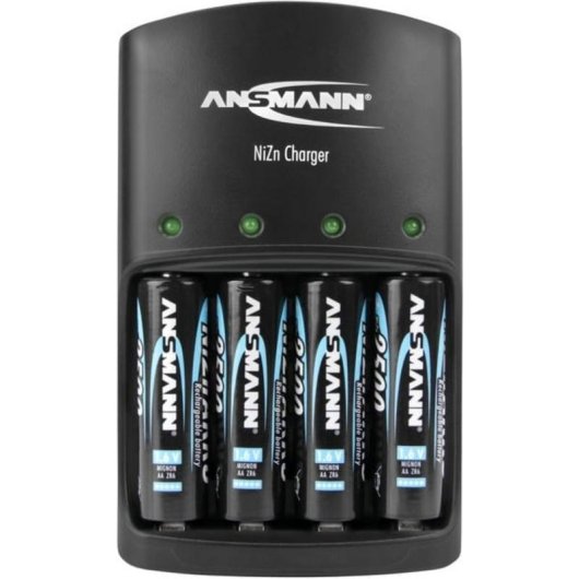 Cargador Ansmann 1001-0013 NiZn AA/AAA 4 unidades