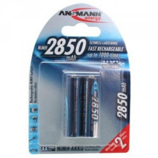 Akkumulator Ansmann AA NiMH 2850 mAh 2 Stück