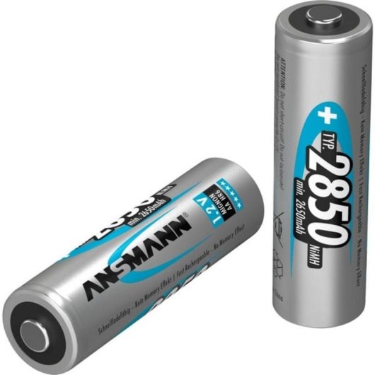 Akkumulator Ansmann AA NiMH 2850 mAh 2 Stück
