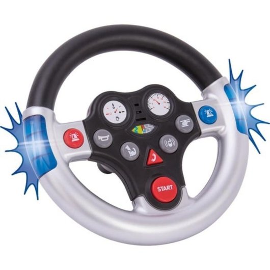 Roda de Som BIG Rescue Sound Wheel com 7 Sons e Iluminação