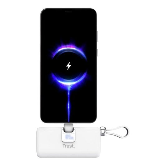 Trust Pacto 5000 mAh USB-C PD 20W Powerbank Weiß
