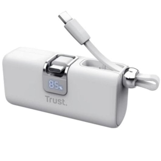 Trust Pacto 5000 mAh USB-C PD 20W Powerbank Weiß