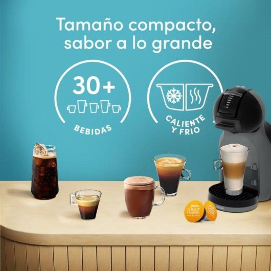 Cafetière à capsules DeLonghi Mini Me 2 0,8L 15 Bars Éco et Contrôle Température