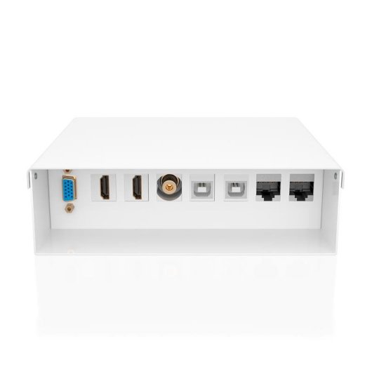 Multimedia-Verbindungskasten Aisens VGA HDMI USB-B RJ45 Cat.6A STP