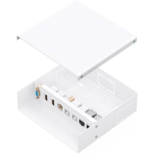 Multimedia-Verbindungskasten Aisens VGA HDMI USB-B RJ45 Cat.6A STP