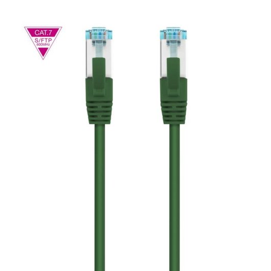 Cable de red Nanocable CAT.7 600MHz LSZH SFTP AWG26 1m Verde