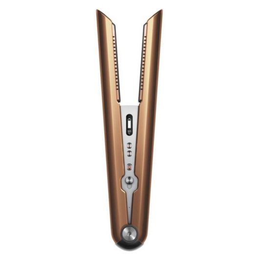 Piastra per Capelli Senza Fili Dyson Corrale 210ºC 3 Impostazioni Spegnimento Automatico Display Rame/Nickel