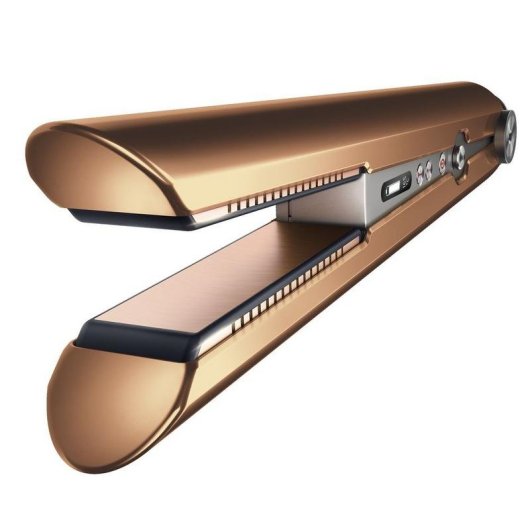 Piastra per Capelli Senza Fili Dyson Corrale 210ºC 3 Impostazioni Spegnimento Automatico Display Rame/Nickel