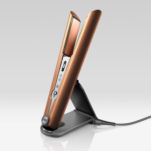 Piastra per Capelli Senza Fili Dyson Corrale 210ºC 3 Impostazioni Spegnimento Automatico Display Rame/Nickel