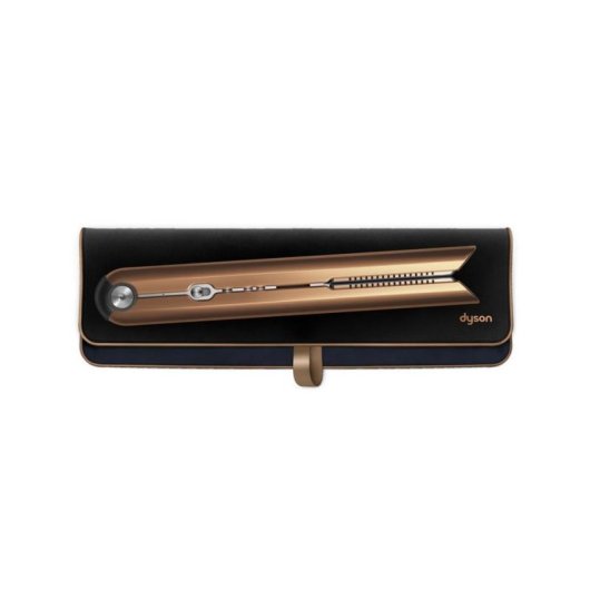 Piastra per Capelli Senza Fili Dyson Corrale 210ºC 3 Impostazioni Spegnimento Automatico Display Rame/Nickel