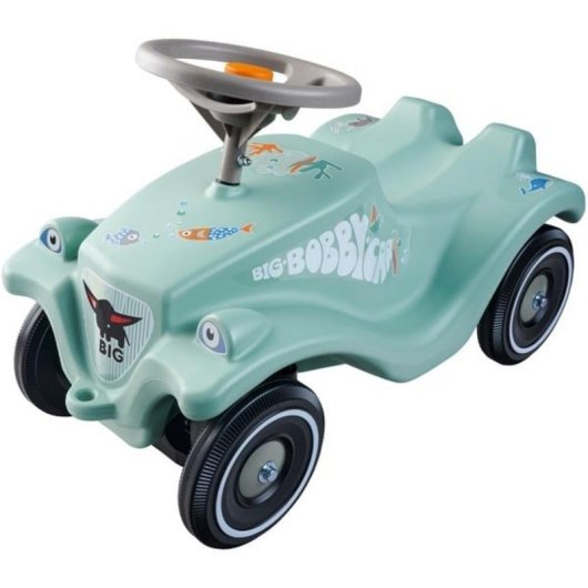 BIG Bobby Car Classic Kinderfahrzeug Grün 4 Räder Plastik