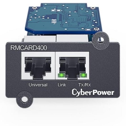 Tarjeta de red CyberPower RMCARD400 Ethernet Gigabit 1000 Mbit/s gestión remota