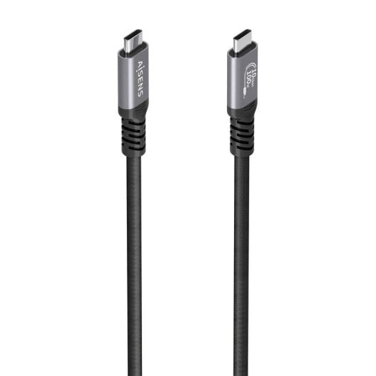 Cable USB-C 3.2 Gen2 Aisens 10Gbps 8K 100W USB-C Macho Negro 4m