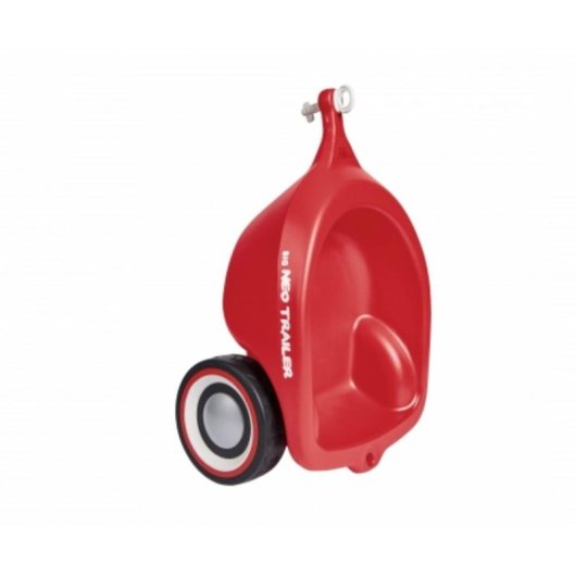 Rimorchio per Macchinina BIG Rosso Plastica 1-5 anni