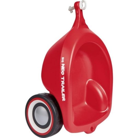 Rimorchio per Macchinina BIG Rosso Plastica 1-5 anni