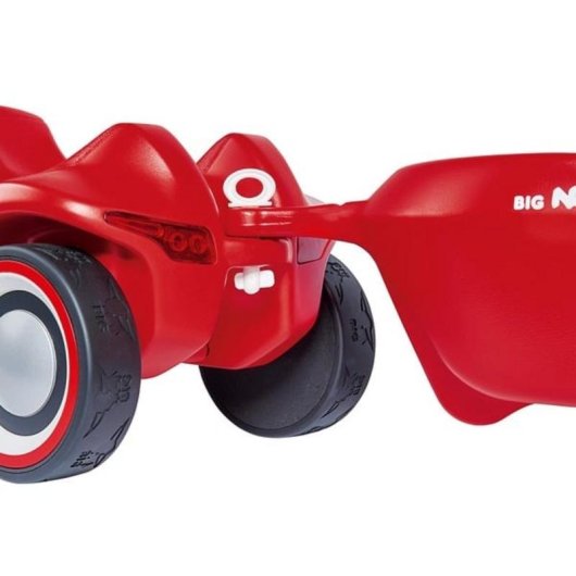 Rimorchio per Macchinina BIG Rosso Plastica 1-5 anni
