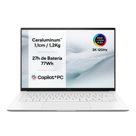 Portátil Asus Zenbook S14 OLED UX5406AA-SU248W 14" Intel Core Ultra 9 386H 32GB 1TB SSD Intel Graphics Windows 11 Home