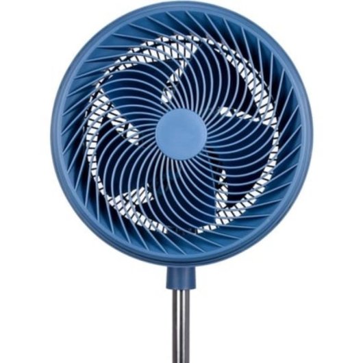 Ventilador de Pie Daewoo DW9006 90W 3 Velocidades Motor Aluminio 5 Aspas Altura Regulable
